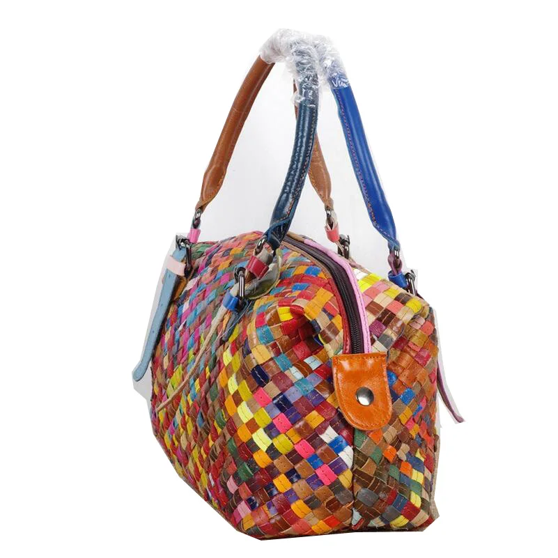 Дизайнерские сумки из 100% воловьей кожи с гарантией Женская дорожная сумка от