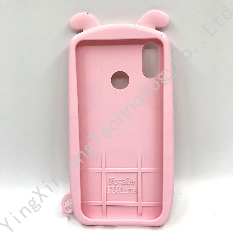 Милый мультяшный чехол в виде свиньи Для Huawei P20 Lite P10 P9 P8 Y5 2017 Y6 2018 Y9 силиконовый для