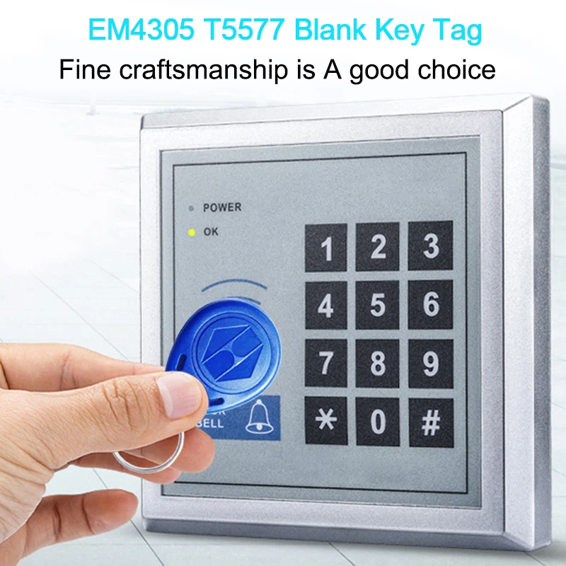EM4305 T5577 дубликатор для создания копий 125 кГц RFID перезаписываемая бирка llaveros llavero