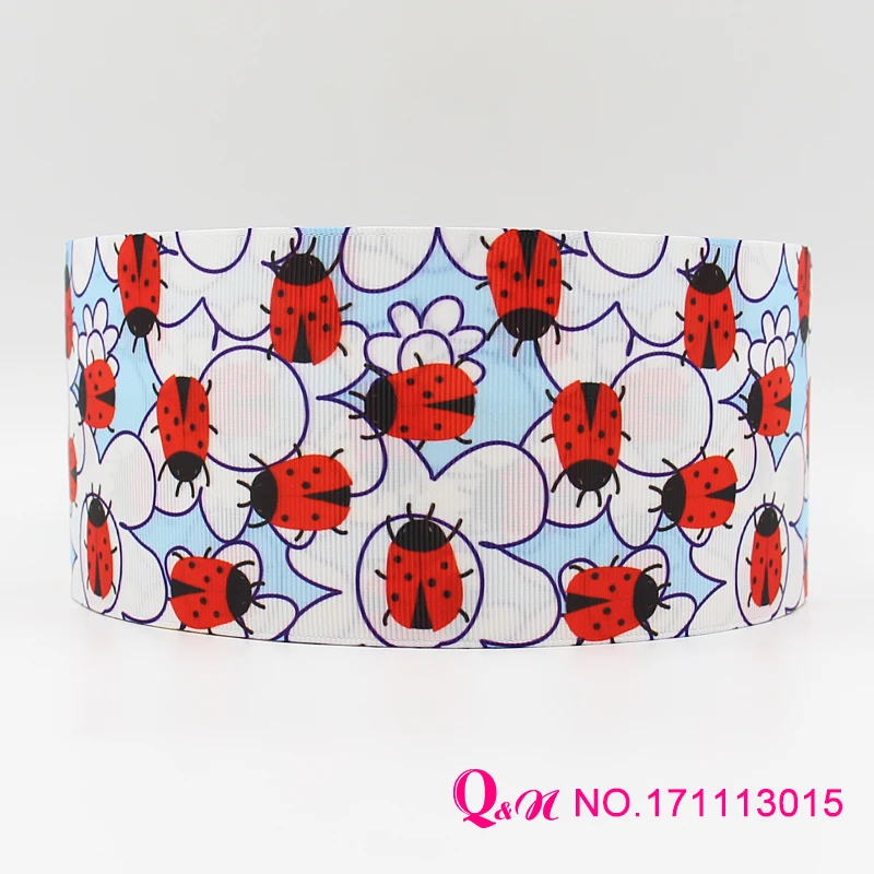 

Q & N ленты 16 мм 22 мм 25 мм 38 мм 50 мм 75 мм Божья коровка корсажная лента с рисунком лента тесьма 50 ярдов/рулон для резинки для волос
