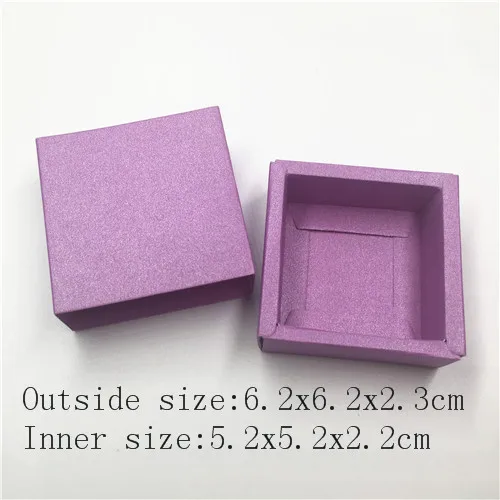 6.2x6.2x2.3cm 1 шт ящик стиль винтажный крафт-картон Свадебная коробка подарочная упаковка коробка для конфет/шоколада/печенья/ремесла/торта - Цвет: 6.2x6.2x2.3cm