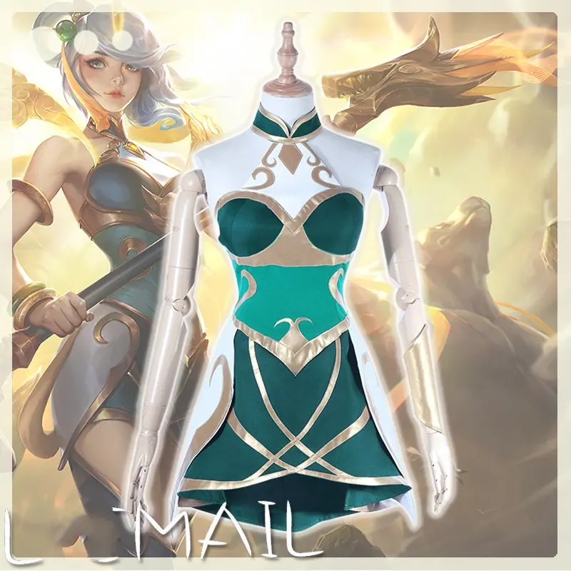 

Костюм для косплея LOL Hero LUX, новая весенняя богиня кожи, женский полный комплект для взрослых