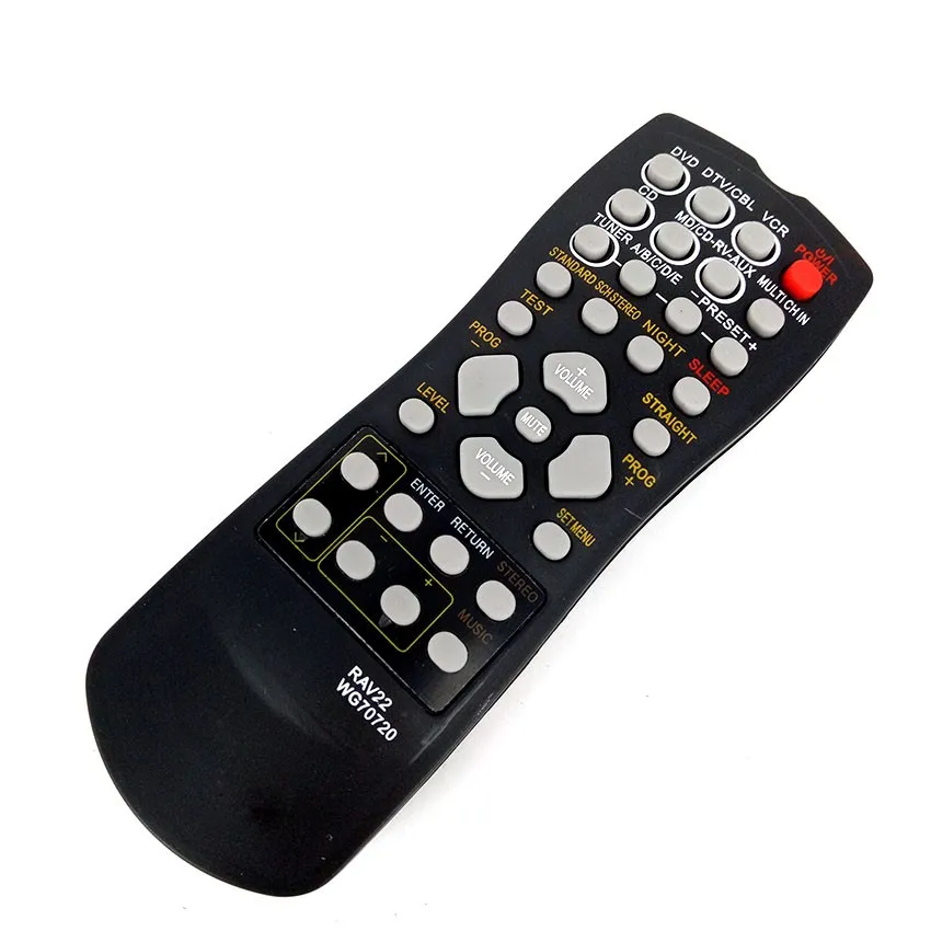 

NEW remote control for Yamaha RAV22 WG70720 Home Theater Amplifier CD DVD fit for RX-V350 RX-V357 RX-V359 HTR5830 Fernbedienung