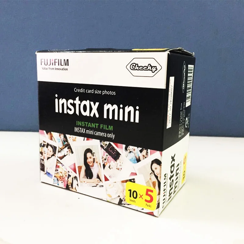 100 лист Fujifilm Fuji Instax Мини 8 фильмов для Мгновенных 7 s 25 50 90 Камеры Белый Край Фото