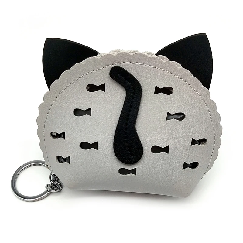 2019 дамская сумка для ключей в виде губной помады с кошкой сумочка монет