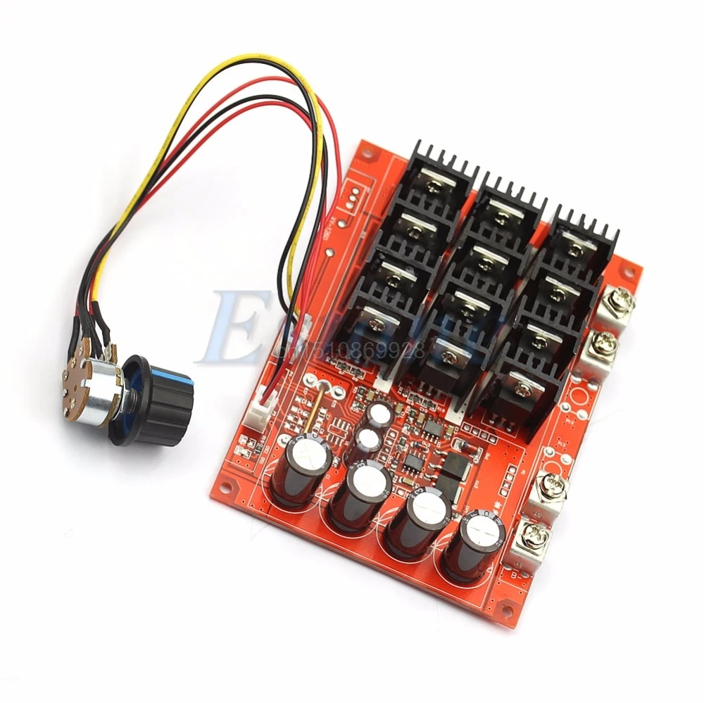 Устройство управления скоростью двигателя PWM HHO RC 1 шт. 60 А постоянный ток 10 50 в 12 В