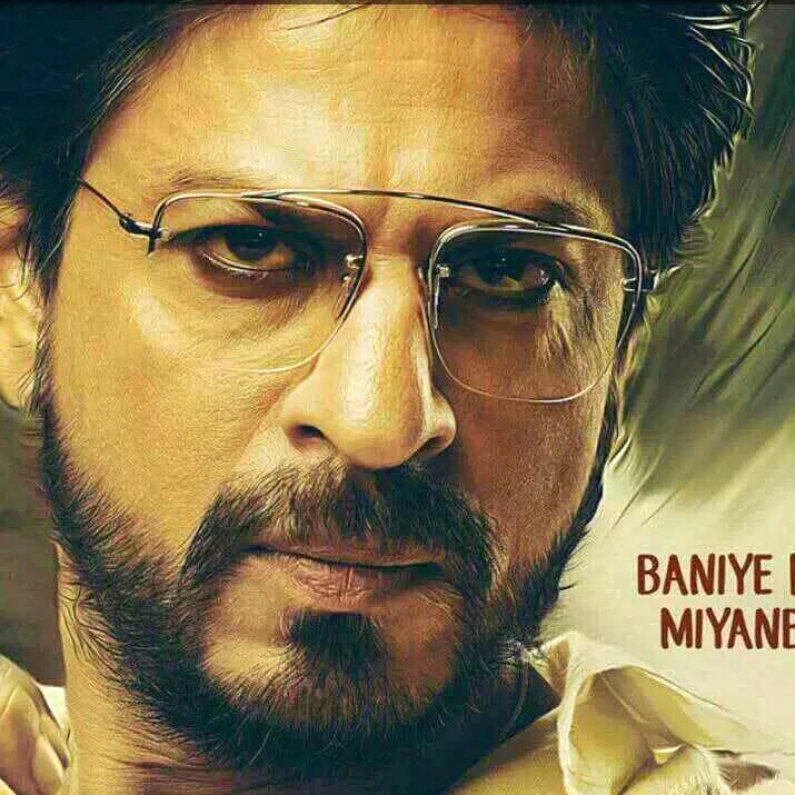 Мужские винтажные очки Raees Shahrukh Khan металлические квадратные Полуободковые с