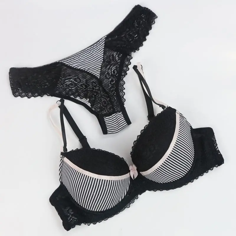 Новые бюстгальтеры пикантные полосы сексуальное нижнее белье Комплекты Европа и