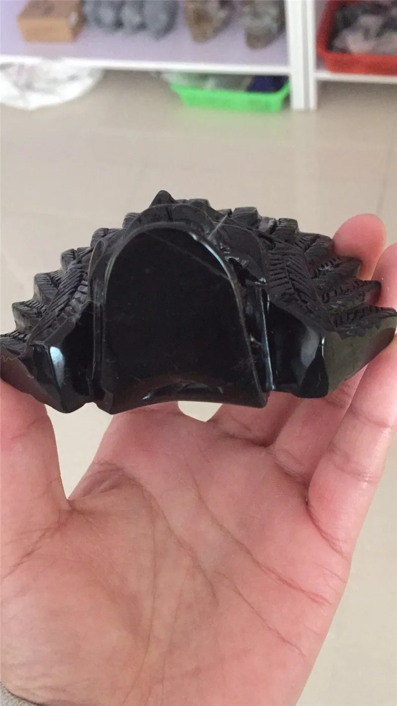 Energy stone 100% натуральный черный фотоэлемент Искусственный драгоценный камень
