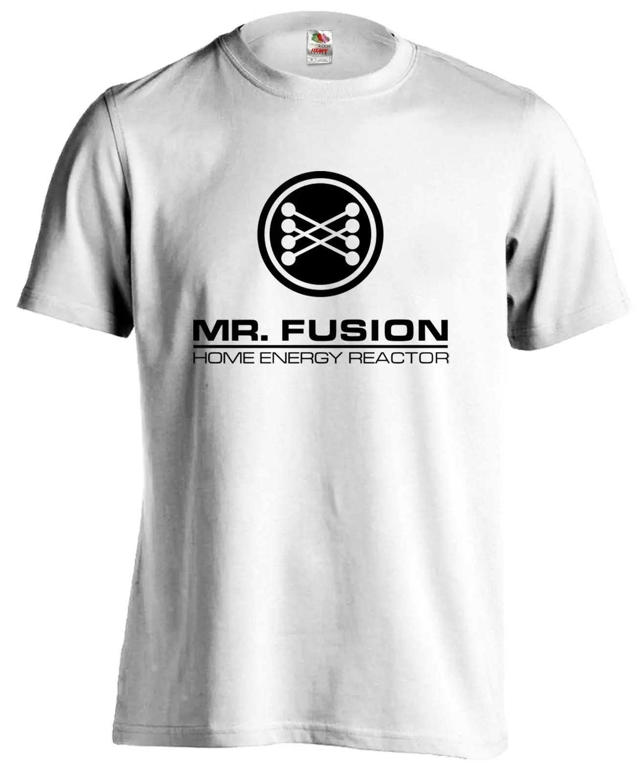 Mr Fusion Back to the Future Sci Fi Geek футболка новые футболки Забавные топы унисекс высокое