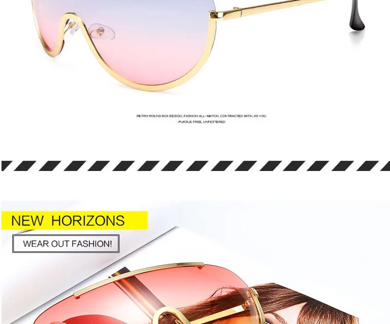 RBRARE Siamese Alloy Sunglasses Women Classic Round Sun Glasses Metal Candy Colors Outdoor Oculos De Sol Feminino UV400