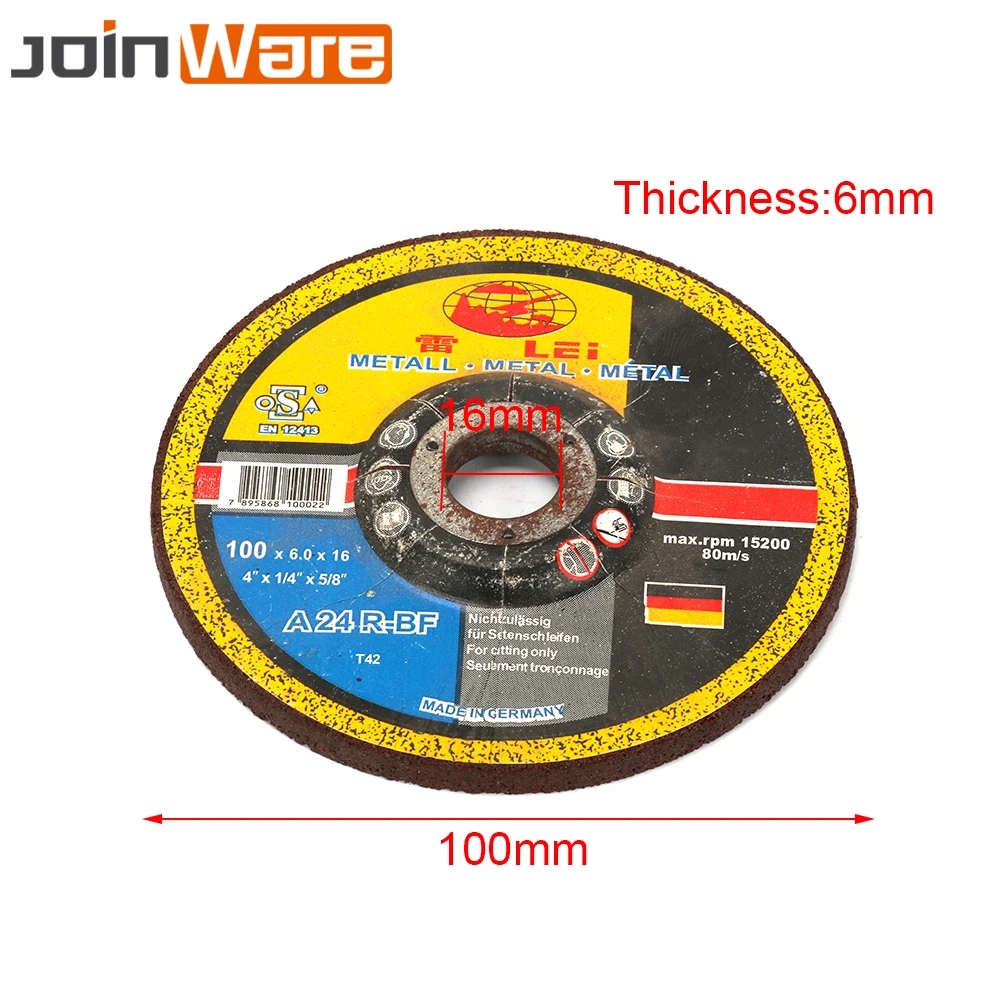 

1 шт., шлифовальный диск для металла и нержавеющей стали, 100 мм, 4 дюйма