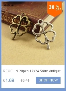 REGELIN, 19 шт./лот, набор для украшения рождественской елки, Маленькая подвеска, Золотой шарм, ободок, установка кабошона, УФ-амулеты из смолы