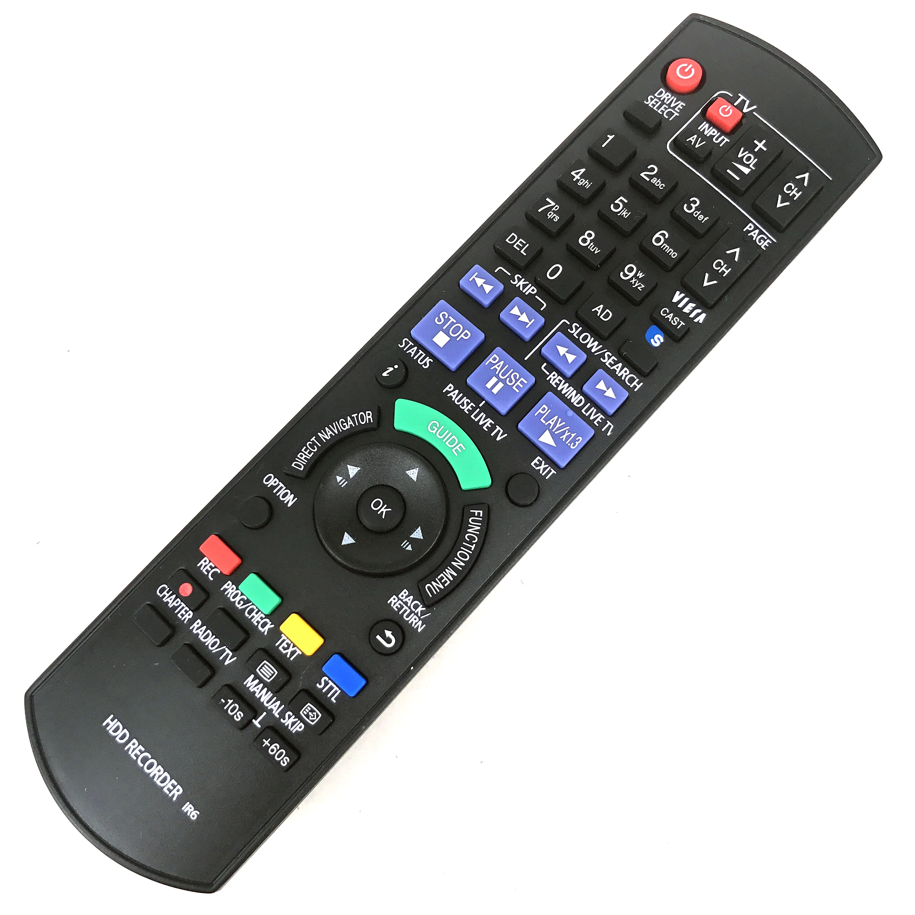 Новая замена N2QAYB000618 для Panasonic подходит DVD HDD рекордера дистанционного управления