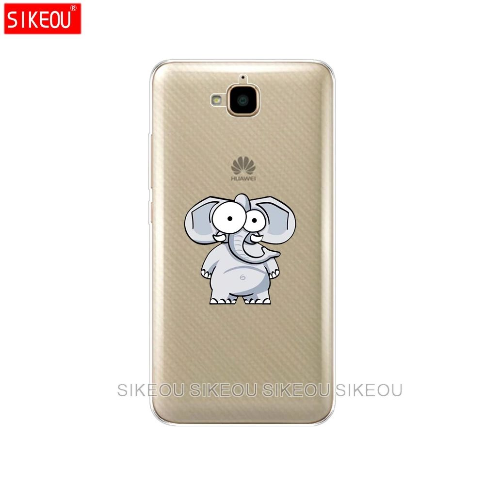 61038 Силиконовый чехол для huawei Honor 4C Pro, мягкая задняя крышка из ТПУ для huawei Y6 Pro, чехол TIT-L01 TIT-TL00, защитные чехлы - Цвет: 61038