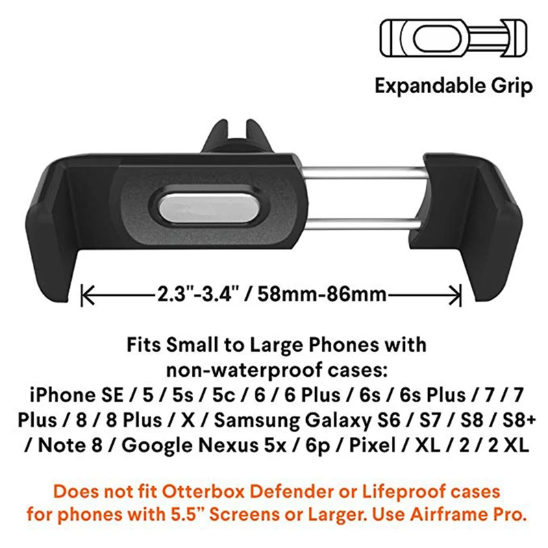 Автомобильный держатель телефона на вентиляции Android автомобильное крепление и