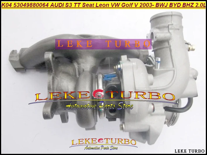 K04 53049880064 5304 988 0064 970 турбо для AUDI S3 TT Seat Leon VW Golf V 03 BWJ BYD BHZ 2.0L TFSI бензин|turbo turbo turbo|turbo