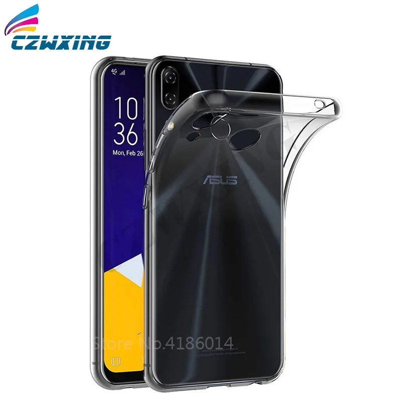 Прозрачный чехол для Asus Zenfone 5z ZS620KL мягкий силиконовый ZS 620KL Z01RD|Бамперы| |