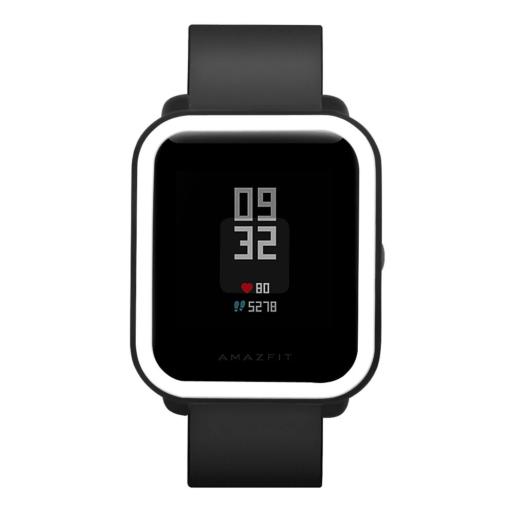 Защитный чехол для Xiaomi Amazfit Bip Youth Watch Мягкий силиконовый чехол для Amazfit Bit чехол рамка Бампер протектор Аксессуары