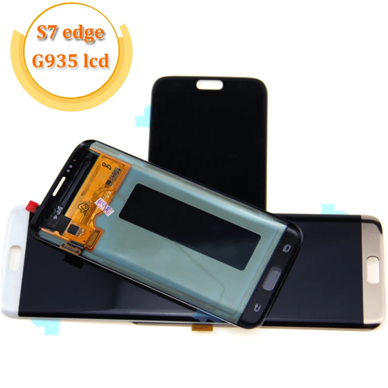 Для samsung Galaxy дисплей S7 Edge ЖК сенсорный экран замена дигитайзер сборка для lcd G935F