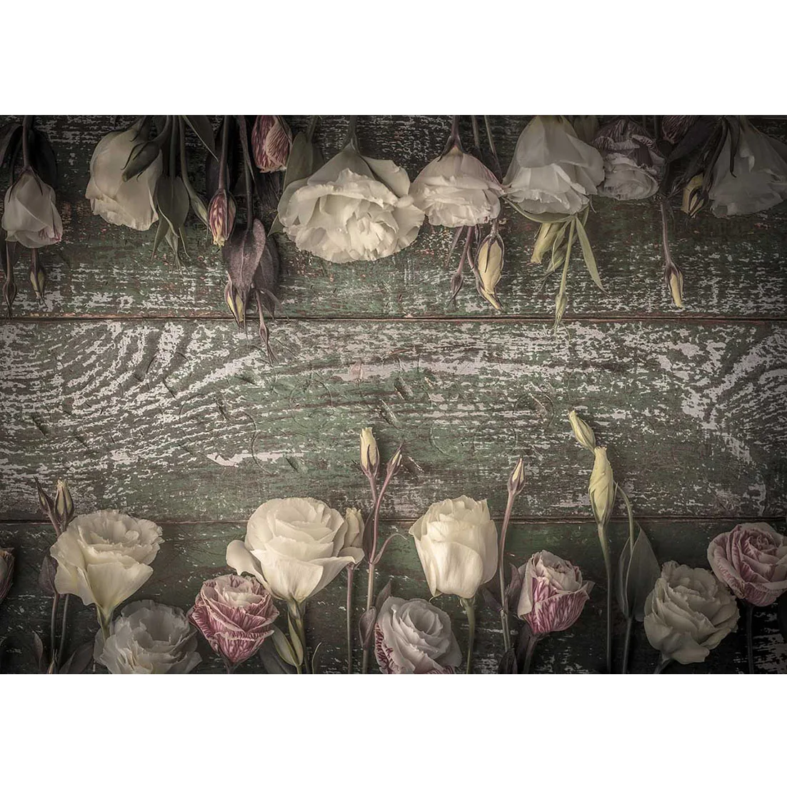 Фоны для фотосъемки в стиле ретро с деревянными дощатыми цветами виниловые