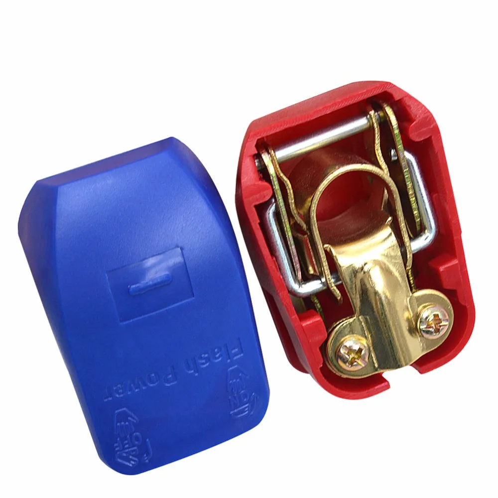 2 шт. Quick Release автомобильный аккумулятор клеммный разъем зажим прыжок свинцовый