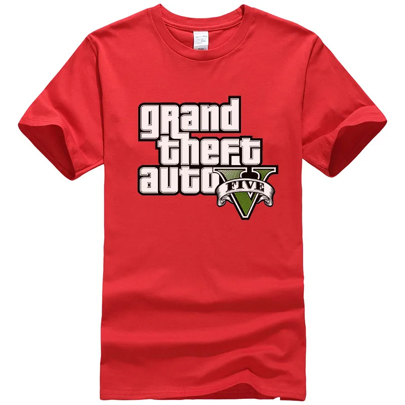 3 Grand Theft Auto GTA Футболка Мужская Уличная Длинная с GTA 5 Футболка мужская и женская футболка летние топы с коротким рукавом футболки GTA5 T143 - Цвет: 3