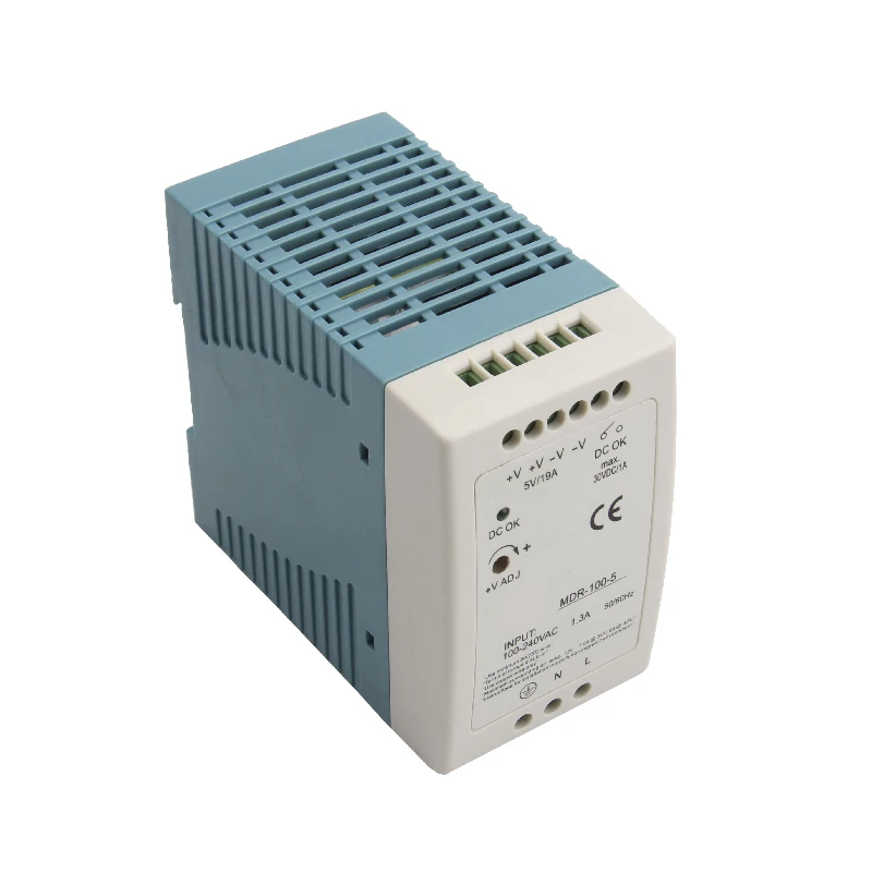 MDR 100 din рейка питания 90 Вт 12 В 7.5A импульсный источник AC 110 В/220 трансформатор в DC ac dc