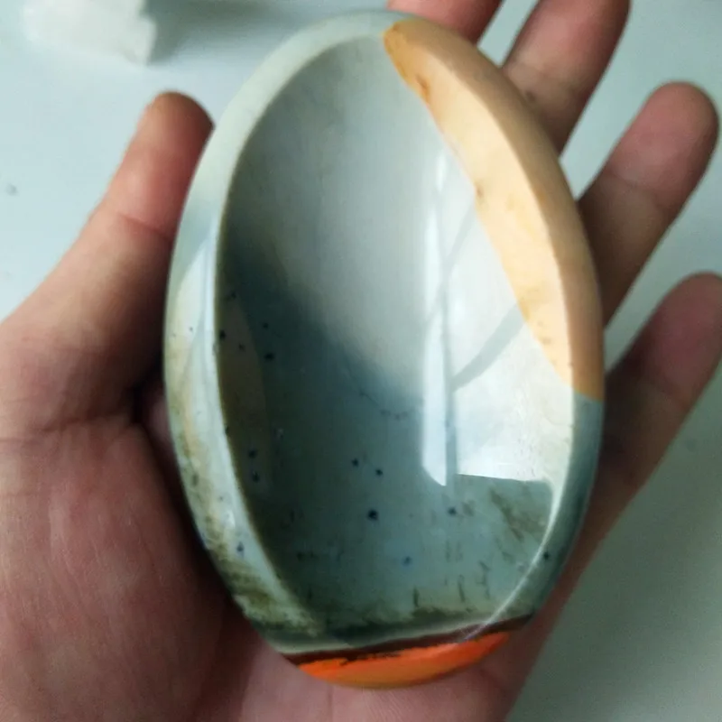No.5 95mm-60mm Натуральный морской камень полировки кристаллов пепельница бытовой чайный стол украшения личности - Цвет: No.5 95mm-60mm
