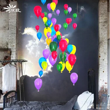 Европейский современный светодиодный подвесной стеклянный шар 40 см для столовой