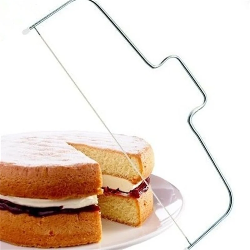 New Stainless Steel Bread Cake Decorating Knife Cutter Kitchen Baking Tools Accessories Single String Cocina Gadget | Дом и сад