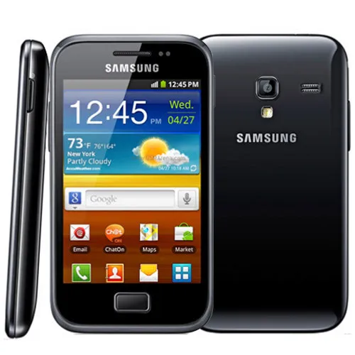 S7500 Оригинальный разблокированный Samsung Galaxy Ace Plus 5MP 512MB RAM + 2GB ROM 3 65 'ɺndroid OS GPS WIFI