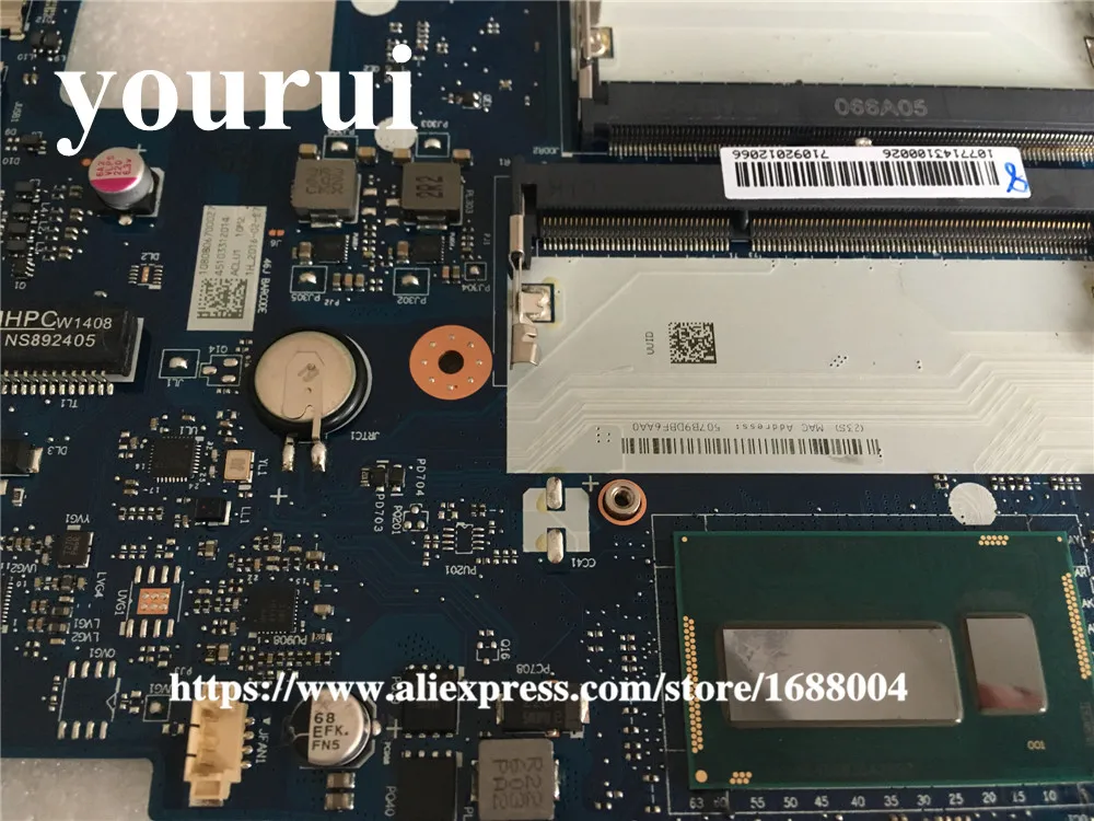 Оригинальная материнская плата ACLU1/ACLU2 для ноутбука Lenovo | Компьютеры и офис