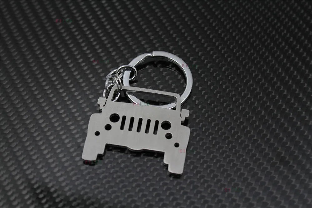 Брелок из нержавеющей стали подходит для Jeep Wrangler брелок цепочка сумка