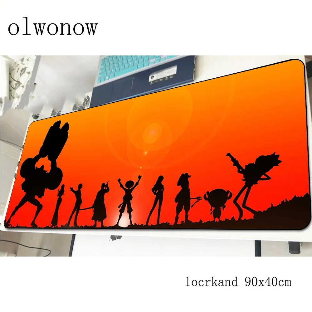 Цельный коврик для мыши с изображением 90x40 см милый игровой геймер массового