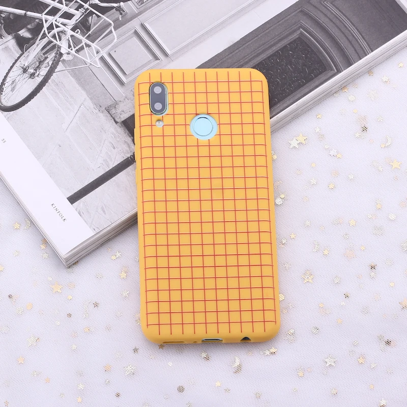 Для Xiaomi Mi Redmi Note 5, 6, 7, 8, 9 lite Pro Plus, узор в горошек, в полоску, с сердцем, бордовый, конфетный, силиконовый чехол для телефона, капа, Fundas Coque - Цвет: 8