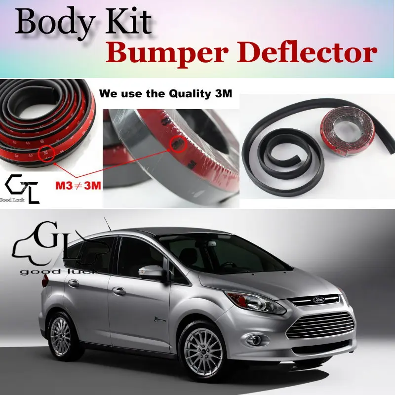 

Дефлектор губ бампера для Ford i-Max iMax i Max, передняя юбка спойлера для фанатов TopGear, комплект для тюнинга автомобиля/кузова/полосы