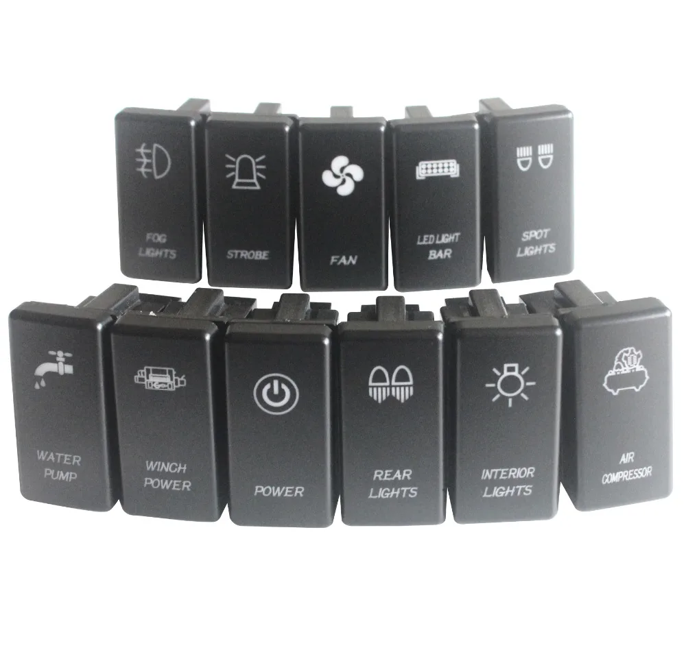 Оранжевый Светодиодный светильник IP65 для автомобилей лодок грузовиков 12 В/24 В