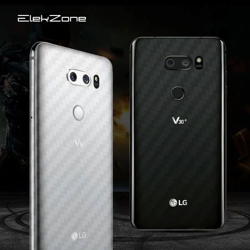 5 шт. для LG G7 G6 Q6 V20 V30 задняя крышка Защитная пленка Plus V40 V50 ThinQ углеродное волокно