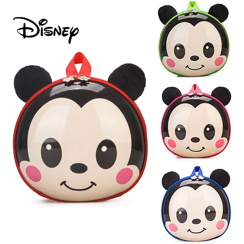 Рюкзак с Микки Маусом disney для детей 3D Kawaii Eggshell рюкзаки маленьких девочек и