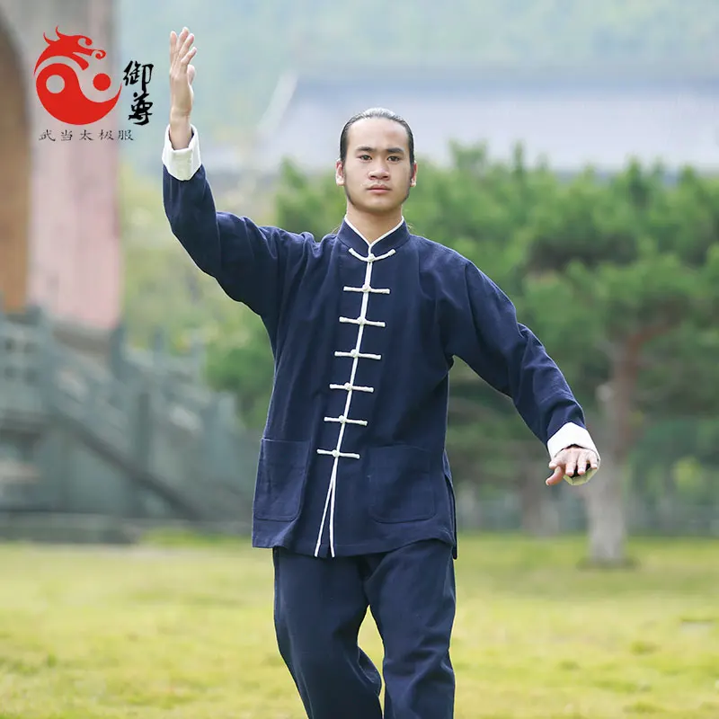 Tai Chi одежда для мужчин и женщин новая практики единоборств весна-лето даосская |