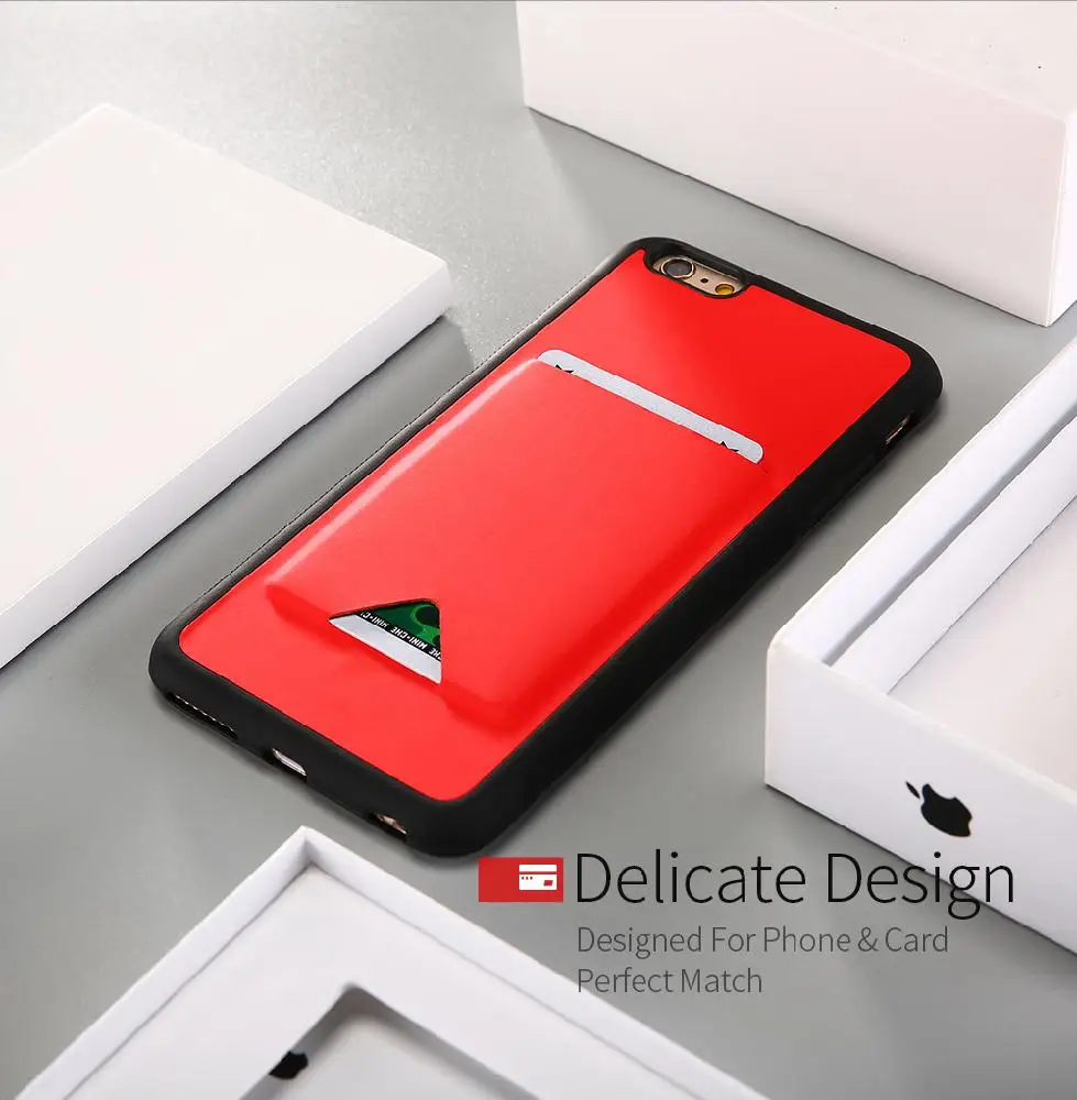 Группа вертикальные DUX DUCIS для iPhone 6/6S Plus против царапин Жесткий ПК защитный чехол