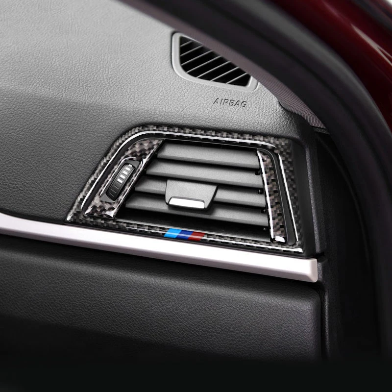 Стайлинг автомобиля из углеродного волокна автомобильная центральная консоль