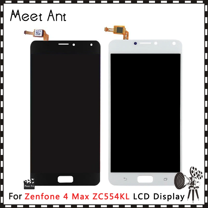 Высококачественный ЖК-дисплей 5 дюйма для ASUS Zenfone 4 Max ZC554KL с сенсорным экраном и