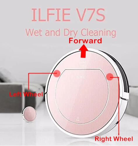 Оригинальный iLife V7 v7s левое колесо 1 шт. робот Запчасти для пылесоса поставка с