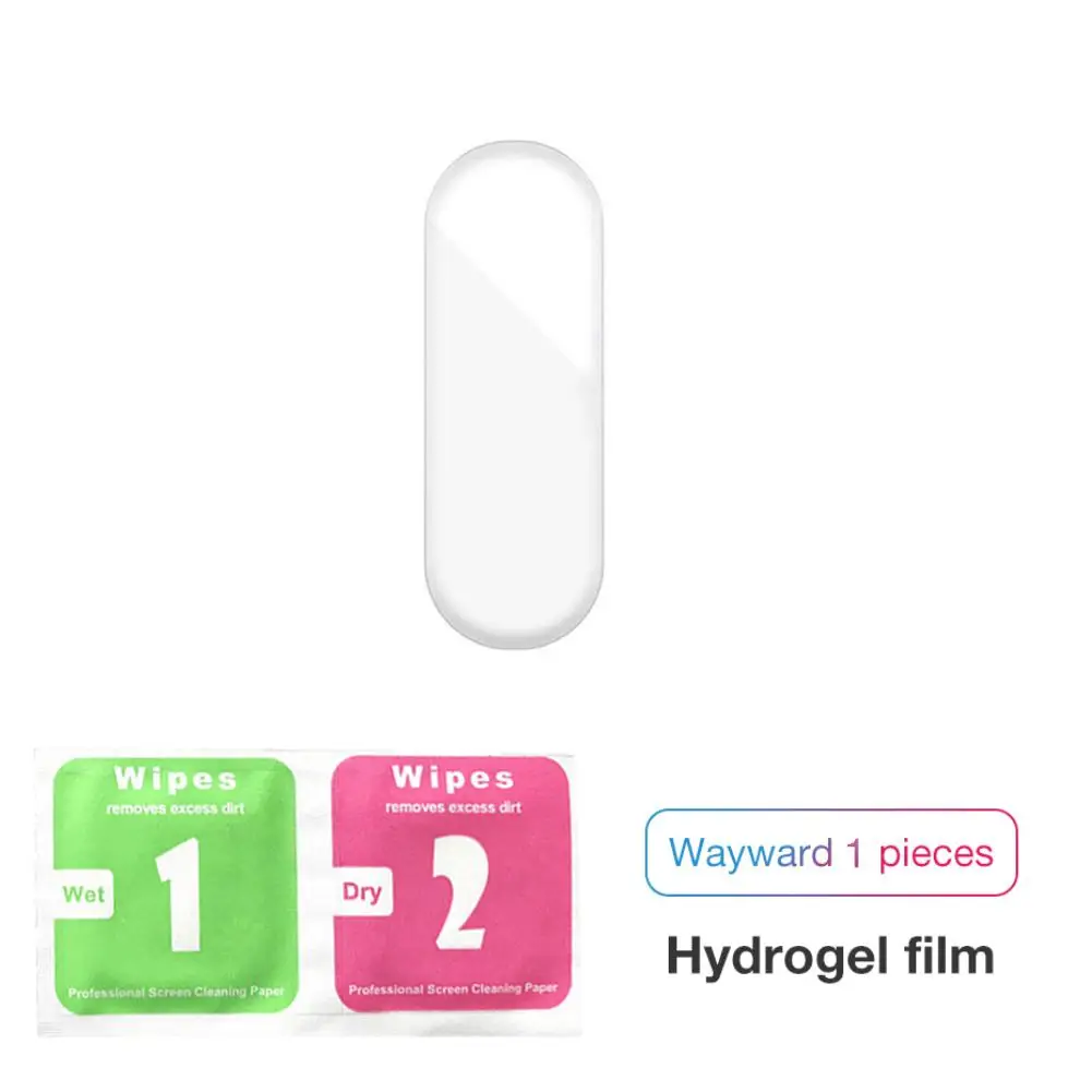 Hydrogel film1 1/5 шт M4Resist гидрогель защитная пленка высокой четкости взрывобезопасная Защитная жесткая закаленная пленка для Xiaomi Mi группа 4 смарт-браслет - Цвет: Hydrogel film1
