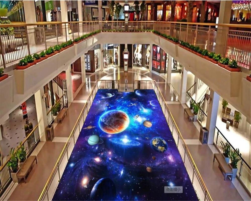 3D напольная плитка для спальни ванной комнаты ПВХ Нескользящие наклейки пола