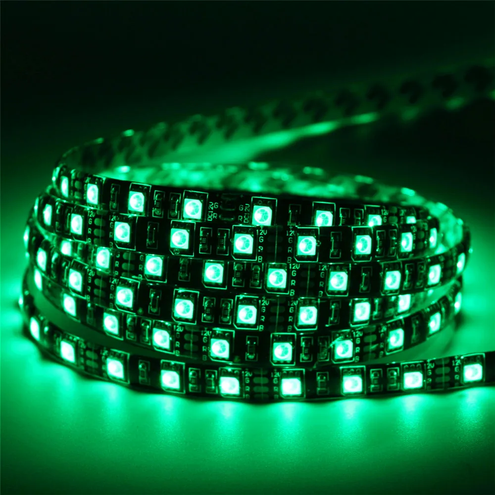 Гибкая светодиодная ленсветильник 5050 RGB 60 светодиодов/м 12 В 0 5/1/2/3/4/5 м|led strip