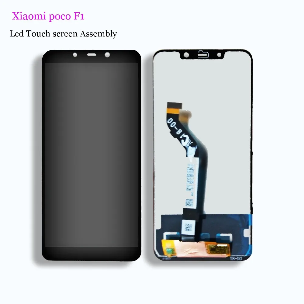 

Новый оригинальный сенсорный экран с ЖК-дисплеем в сборе экран для Xiaomi poco F1 Mi poco F1 MI Pocophone F1 дигитайзер + Инструменты