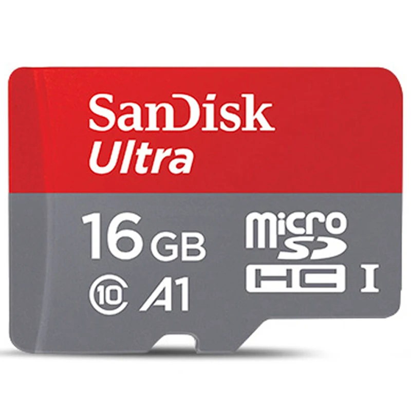 SanDisk карта памяти MicroSD 256 GB 128 64 32 16 8 C4 C10 U1 Micro SD карты флэш-карты  Компьютеры и